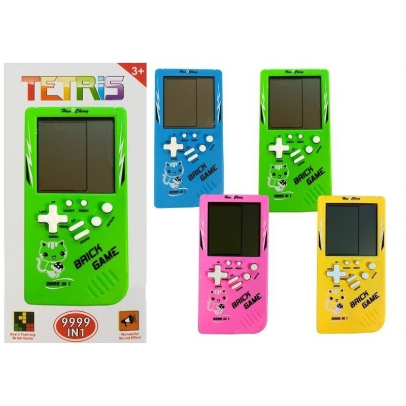 Electronic game Tetris Brick Game Yellow