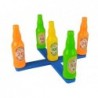 Handball Game Hoop Throw Coloured Bottles Points