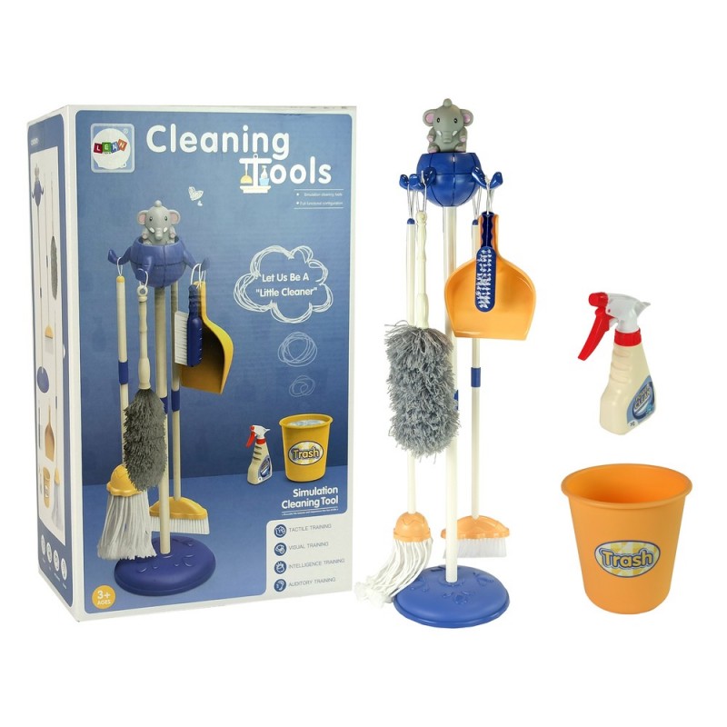 Cleaning Set On A Stand Of 7 Elements