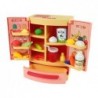 Set Fridge With Baby Products Pink Light Tones