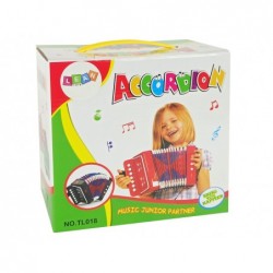 Accordion Instrument for a Young Musician Green