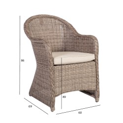 Chair TOSCANA beige