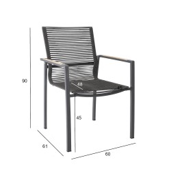 Chair MONTANA grey