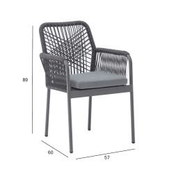 Chair HELA grey