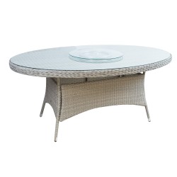 Table ASCOT 180x120xH75cm, grey