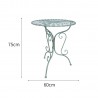 Table SALVIA D60xH74cm, antique green