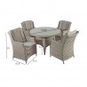 Garden furniture set PACIFIC table, 4 chairs