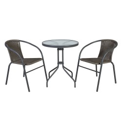 Balcony set BISTRO table, 2 chairs