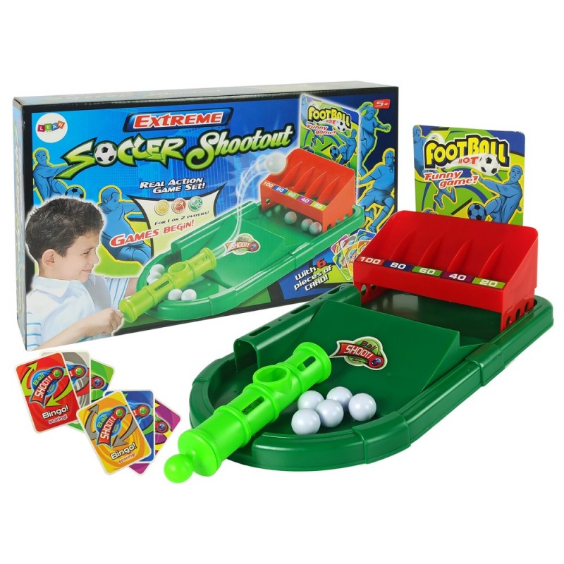 Ball Launcher Game Cards Football Points