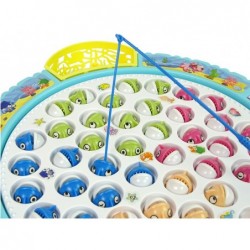 Family Game Fish Catching Set Blue