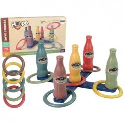 Handicraft Game Hoop Throwing Bottles with Points
