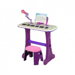 Electric Piano Keyboard For Kids Pink USB notes