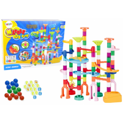 Colourful Marble Course  Marble Race Game 105 Building Blocks