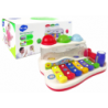 Educational Dulcimer for Toddler Hammer Colourful Balls