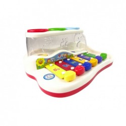 Educational Dulcimer for Toddler Hammer Colourful Balls