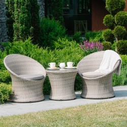 Garden furniture set NOCETO table, 2 chairs