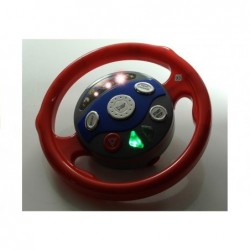 Electronic Backseat Driver Childrens Kids Realistic Steering Wheel