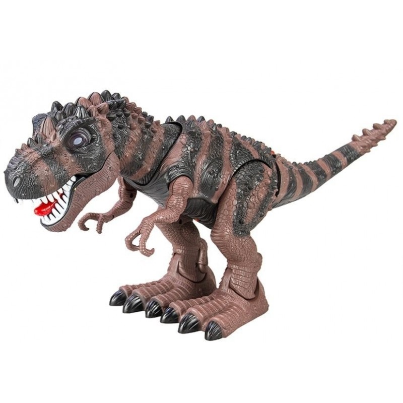 Dinosaur with Catapult Walks Shoots Brown, Toys \ Dinosaurs