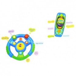 Baby Car Set Keys Steering Wheel Mobile Phone