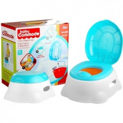 3in1 Baby Commode Potty Trainer Seat Step Stool 