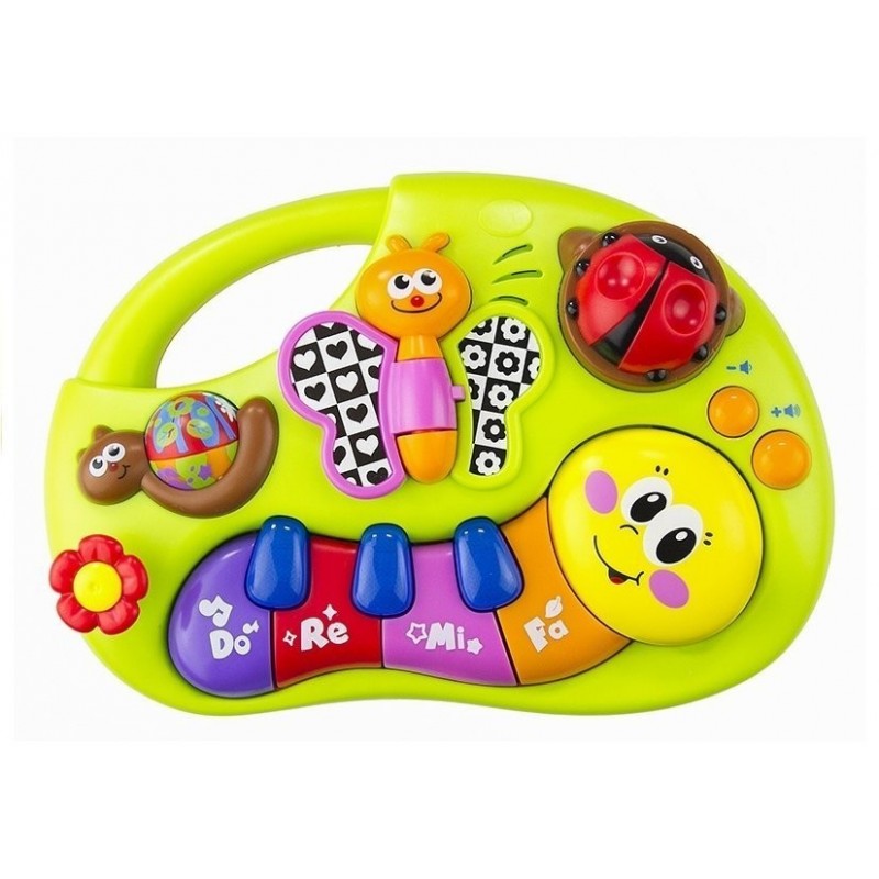 Illuminating Learning Piano - lights & sounds baby music toy