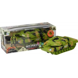 Tank with Accessories for Batteries Army Soldier