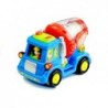 Cartoon Cars - Combine-Harvester, Trash Truck, Mixer Truck