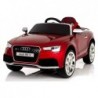 Audi RS5 Red Painting Electric Ride On Car - Rubber Wheels Leather Seats 2,4G RC