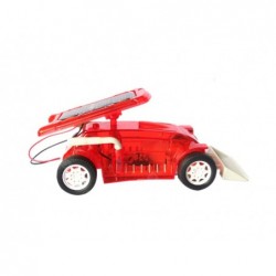 Solar Bulldozer Car Red