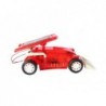 Solar Bulldozer Car Red