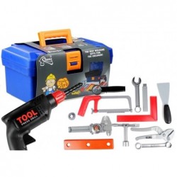 Box With Tools For Handyman Big Set 31 Pieces