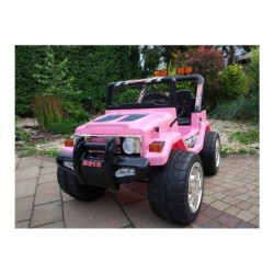 Jeep Raptor Pink - Electric Ride On Car