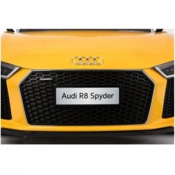 Audi R8 Spyder Yellow - Electric Ride On Car