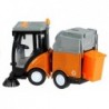 Garbage Truck Sweeper With Moving Elements