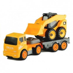 Two Construction Vehicles to Disassemble Tools