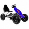 Pedal Gokart B012 Inflatable Wheels Blue