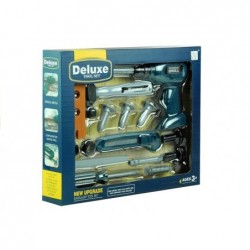 Deluxe Tool Set Cordless Drill Hammer Screwdriver