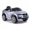 BMW X6 Silver Painting - Electric Ride On Car