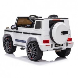 Mercedes G63 AMG Electric Ride On Car – White