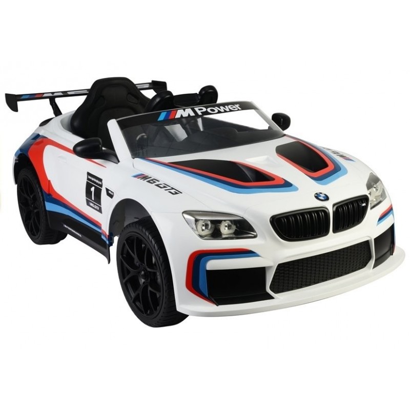 BMW M6 GT3 White - Electric Ride On The Car