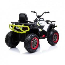 XMX607 Electric Ride On Quad - White