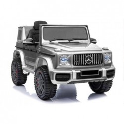Electric Ride On Car Mercedes G63 Silver Painted