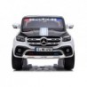Mercedes X Electric Ride-On Car XMX606 Police White