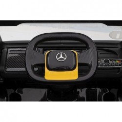 Battery Car Mercedes XMX622B Semi-trailer Yellow LCD
