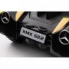 Battery-powered car Mercedes XMX622 Yellow LCD