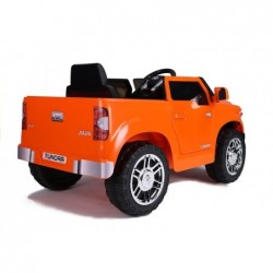 Electric Ride-On Car Toyota Tundra Orange Painted