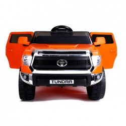 Electric Ride-On Car Toyota Tundra Orange Painted