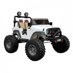 Electric Ride-On Car Jeep SX1719 4x4 White