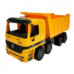 Orange Truck Dumper Trolley with movable load