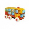 A Large Soft Motorized Bus For The Youngest